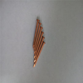 38MM 2.6X 2.6MM Square Nails For Wooden Boat , Rose Head Copper Nails