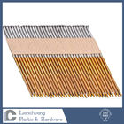 Clipped D Head Paper Strip Nails , 3.33X83MM Smooth / Ring Shank Nails