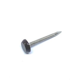 Annular Ring Shank Plastic Head Nails / Pins