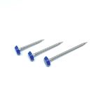 40mm SUS316 Ring Shank Plastic Cap Nails For Fixing Fascia And Soffit