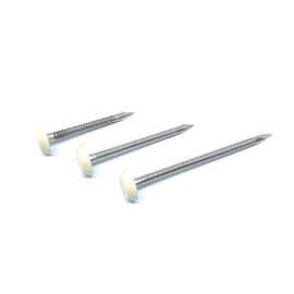 Annular Ring Shank Plastic Head Nails / Pins