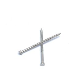 Polishing Lost Head Annular Ring Shank Nails CE Certified For Wood