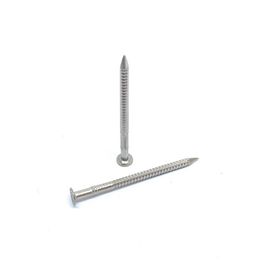 32MM X 1.9 Checkered Flat Head Ring Shank Nails SUS316 Rust Protection