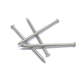 Annular Ring Shank Deck Nails , Stainless Steel Ring Nails For Decks And Docks