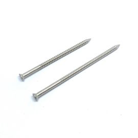 Annular Ring Shank Deck Nails , Stainless Steel Ring Nails For Decks And Docks