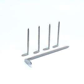 Right Angle L Head Stainless Ring Shank Nails / Deformed Shank Nails