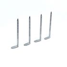 2.0 X 40MM Stainless Steel Right Angle Nails , Annular Grooved Spiral Shank Nail