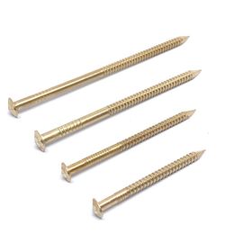 Rose Head / Flat Head Silicon Bronze Nails For Wooden Project 50 X 2.8MM