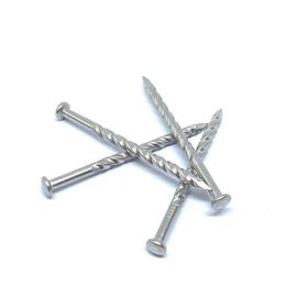 2.15 X 38MM Twist Shank Nails , CE Passed Stainless Steel Roofing Nails