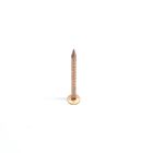 40MM X 2.8 Big Flat Head Copper Clout Nails Four Hollow Shank Type