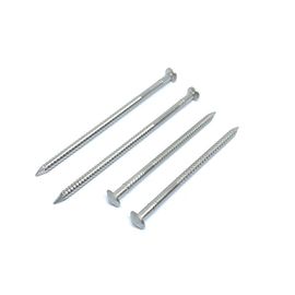 Annular Ring Shank 304 Stainless Steel Nails For Underlayment With Rose Head