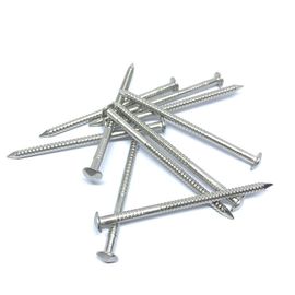 Annular Ring Shank 304 Stainless Steel Nails For Underlayment With Rose Head