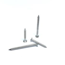 3.15 X 60MM Ring Shank Stainless Steel Decking Nails , Screw Shank Nails