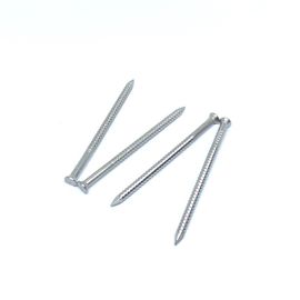 Annular Ring Thread 304 / 316 Stainless Steel Nails For Wood Project