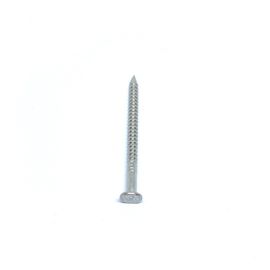 40 X 2.8MM Annular Ring Shank Nails , SUS316 Spiral Finishing Nails