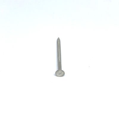 Flat Head Ring Shank 304 316 Stainless Steel Annular Nails