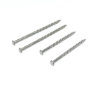 Stainless Steel 304/316 Twisted Shank Nails Oval Head For Wooden Construction