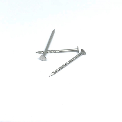 Twist Shank 304 Stainless Steel Flat Head Nails Rust Protection