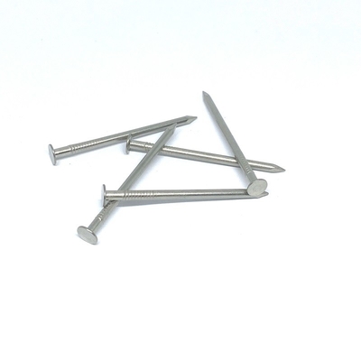 Flat Head Smooth Shank A2 Stainless Steel Nails For Fixing