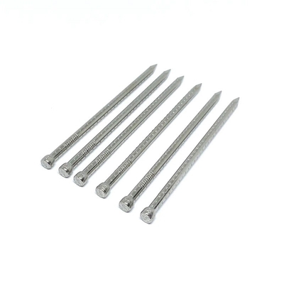 Four Hollow Shank 304 / 316 Stainless Steel Nails Checkered Brad Head