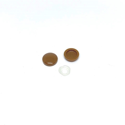 Two Piece Insulated Dome Caps For Screws Nylon PA6 Material