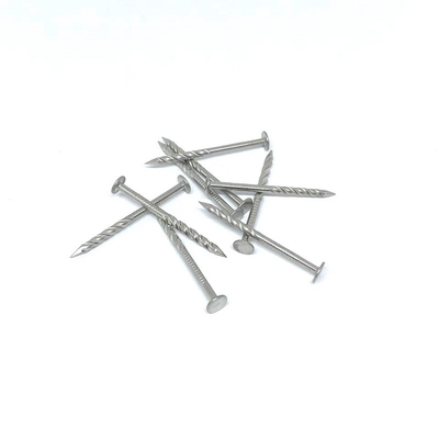 SUS304 Twist Shank Stainless Nails 1.83X32MM Flat Head