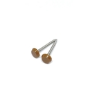 Ral 8003 Brown Anti UV Plastic Head Pins & Nails For Roofing 2.0 / 3.0X40mm