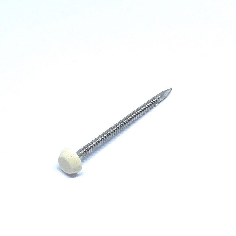 A2 Stainless Steel Shatterproof Plastic Head Nails For Fascia And Soffit