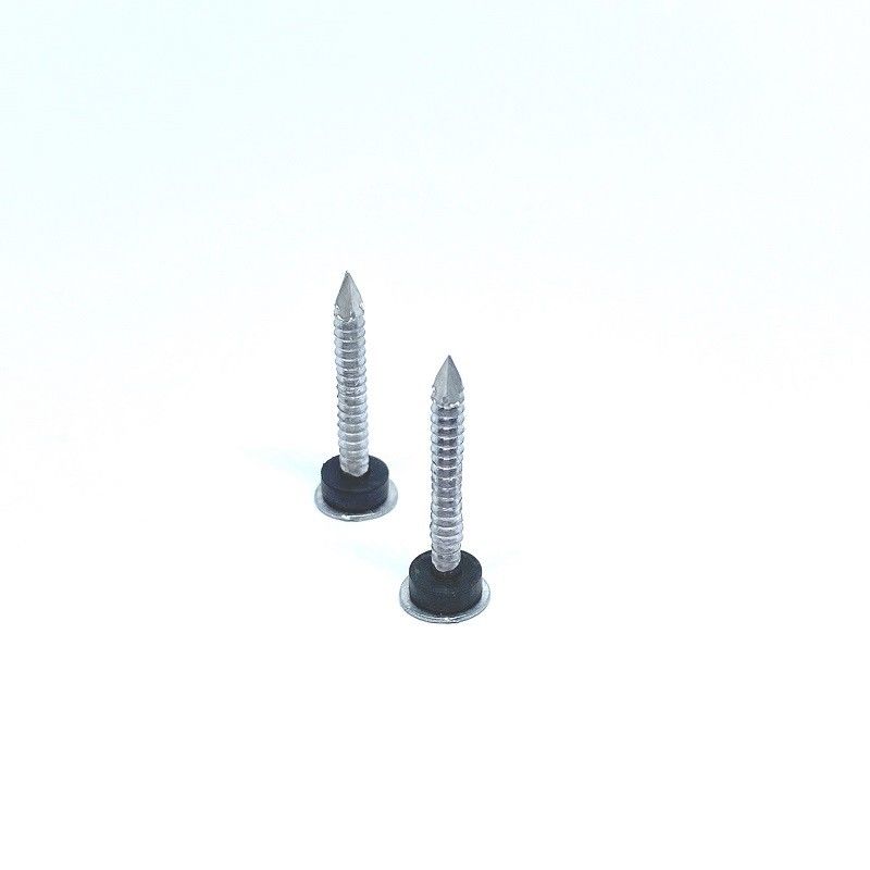 Flat Head Ring Shank Aluminium Roofing Nails 2.6X30MM With Soft Material