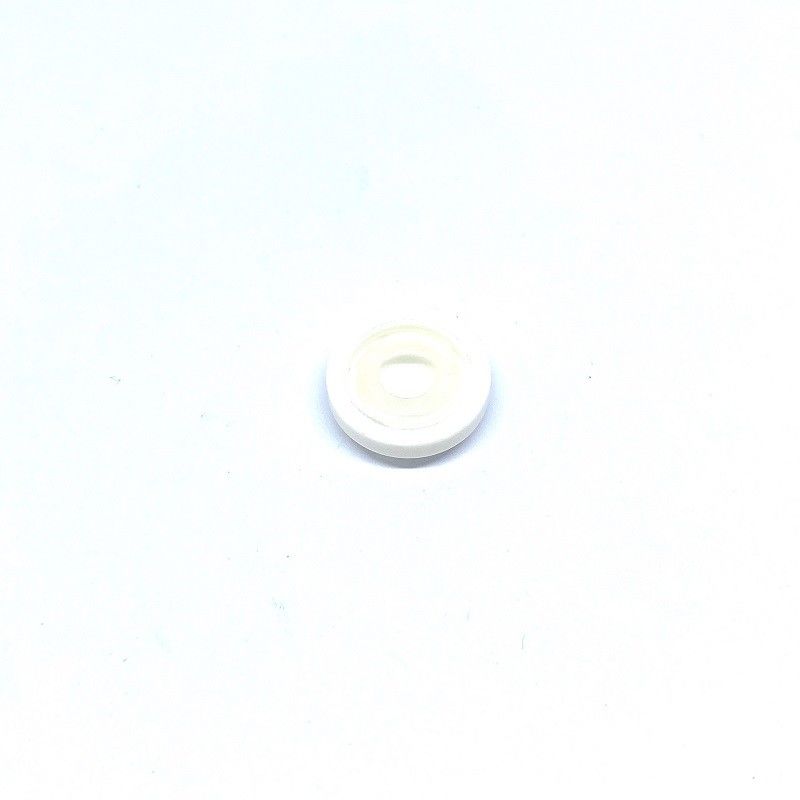 White Nylon Insulated Screws And Caps With Washer 3MM X 15MM