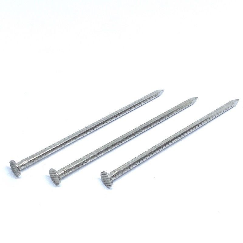 Checkered Flat Head Nails 75MM X 3.75 A2 Hollow Shank Nails OEM Design