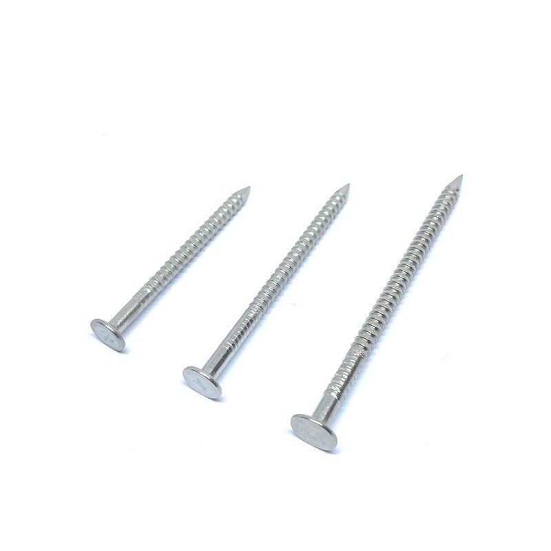 316 Grade Stainless Nails Annular Ring Shank Hardie Construction Nail