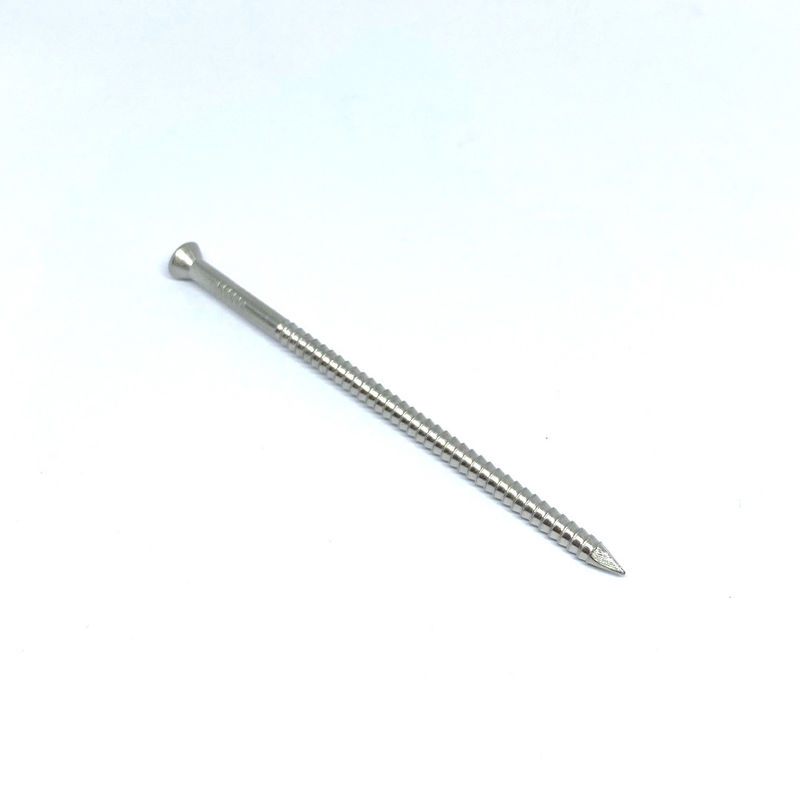 75MM Length Ring Shank A2 Stainless Steel Nails