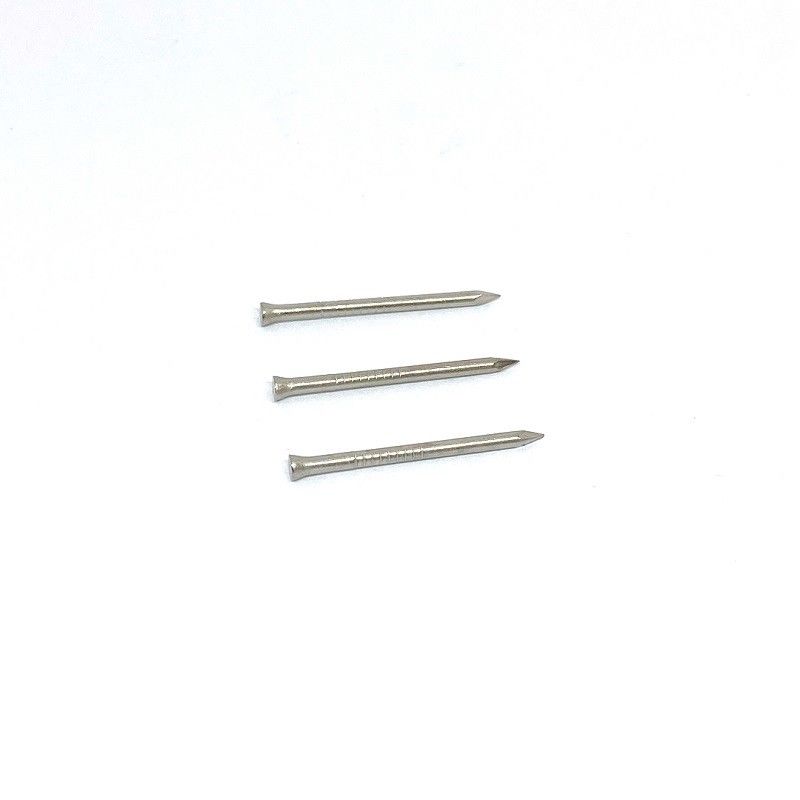 Flat Head Smooth Shank 304 316 Stainless Steel Panel Pins 1.6X25MM