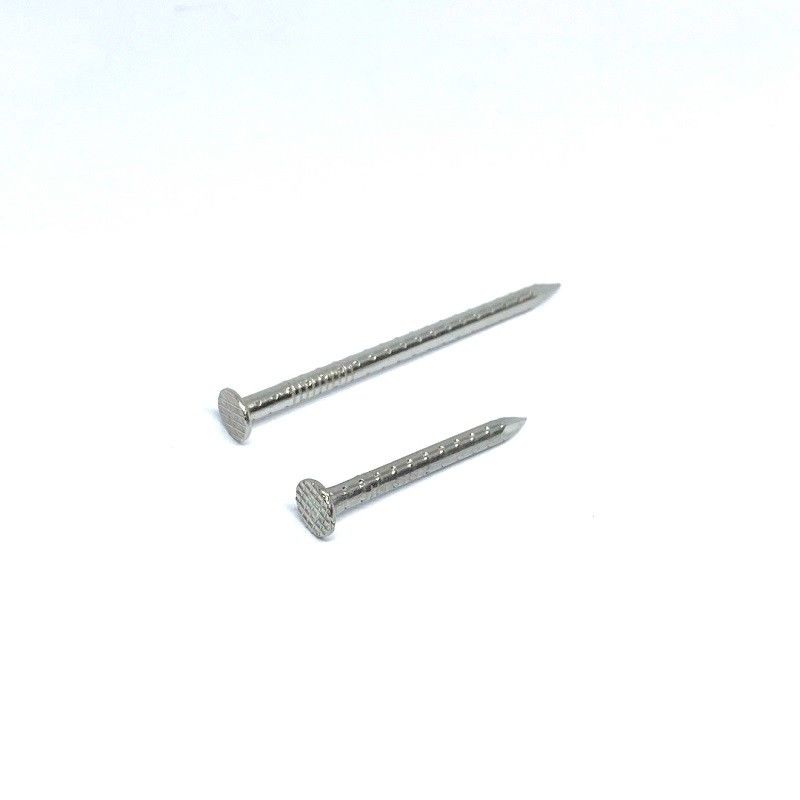 Jagged Shank Checkered Flat Head 304 Stainless Steel Nails
