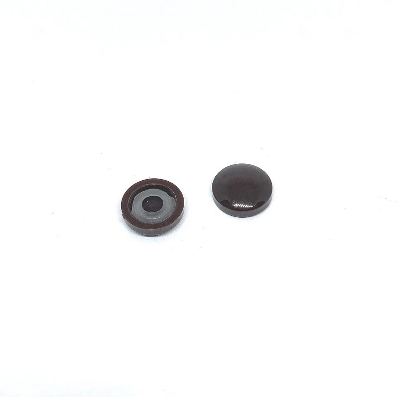 Two Piece Insulated Dome Caps For Screws Nylon PA6 Material