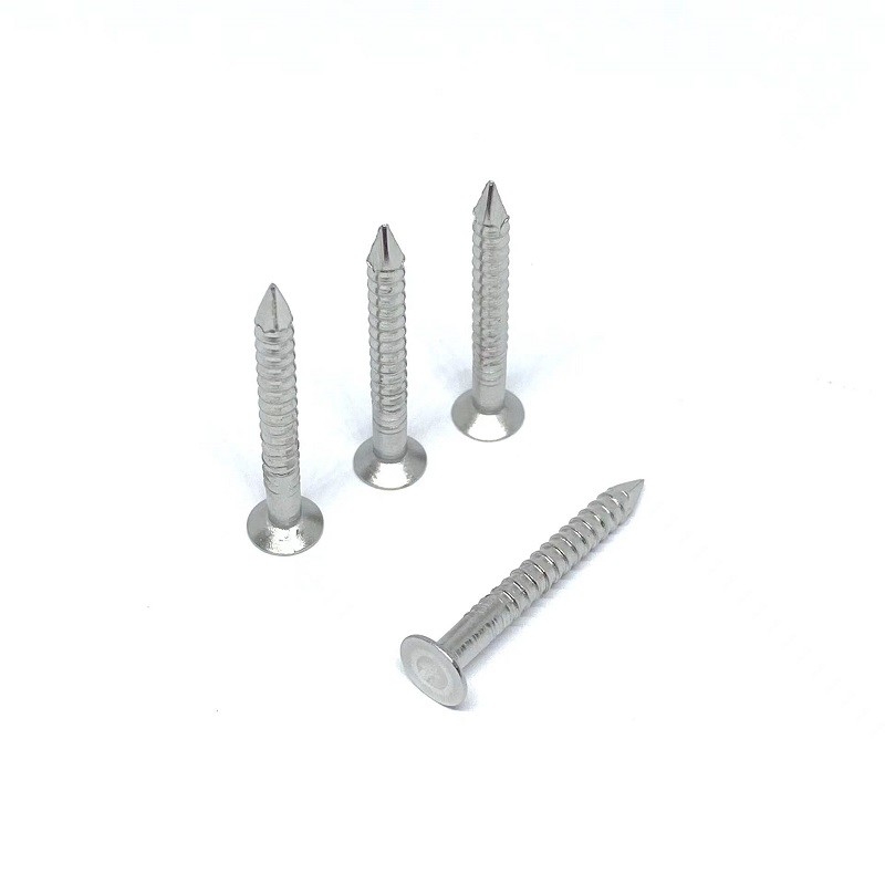 Stainless Steel Decking Head Ring Shank Nails For Roofing 3.15X30MM